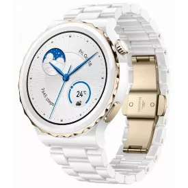 Умные часы HUAWEI WATCH GT 3 Pro 46 мм, белый/золотистый